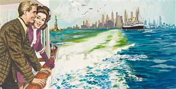 ARTIST UNKNOWN Staten Island Ferry ride.                                                                                                         